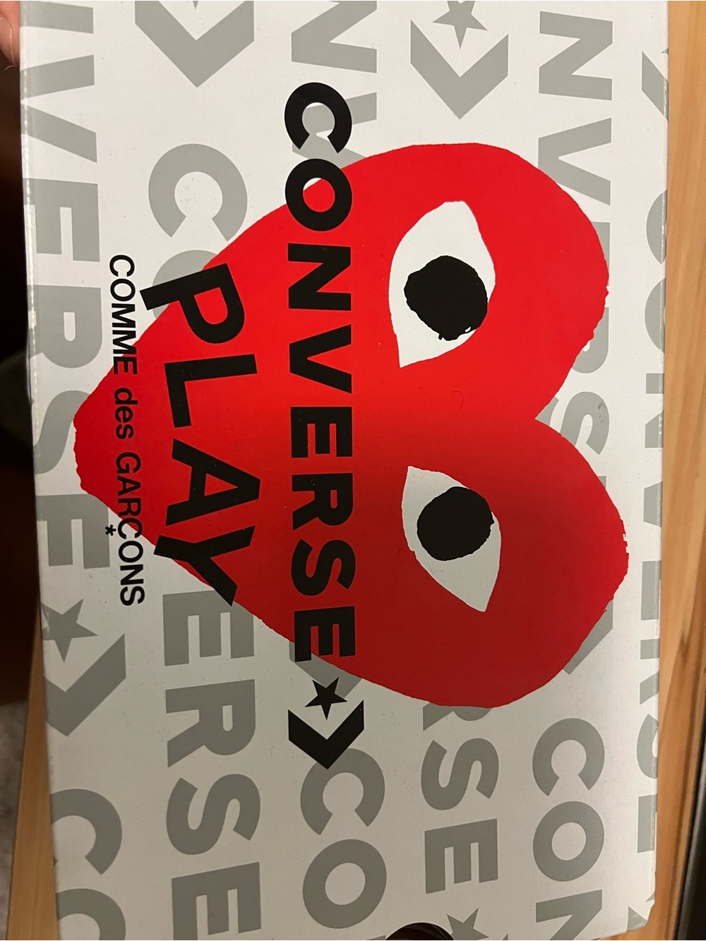 Converse Unisex Sneakers Box with Red Dot